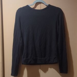 Bailey 44 Black Long Sleeve Top